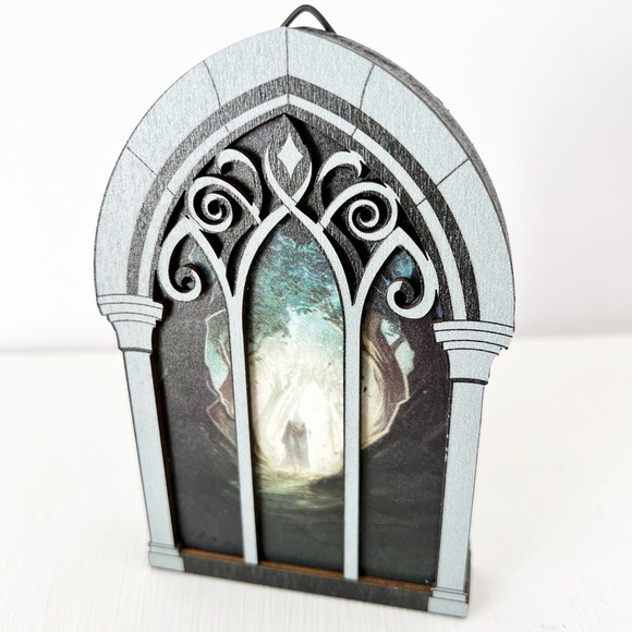 Lord of the Rings Wanderlust Window from Bookish Box Fangorn Forest Gandalf - Picture 2 of 3